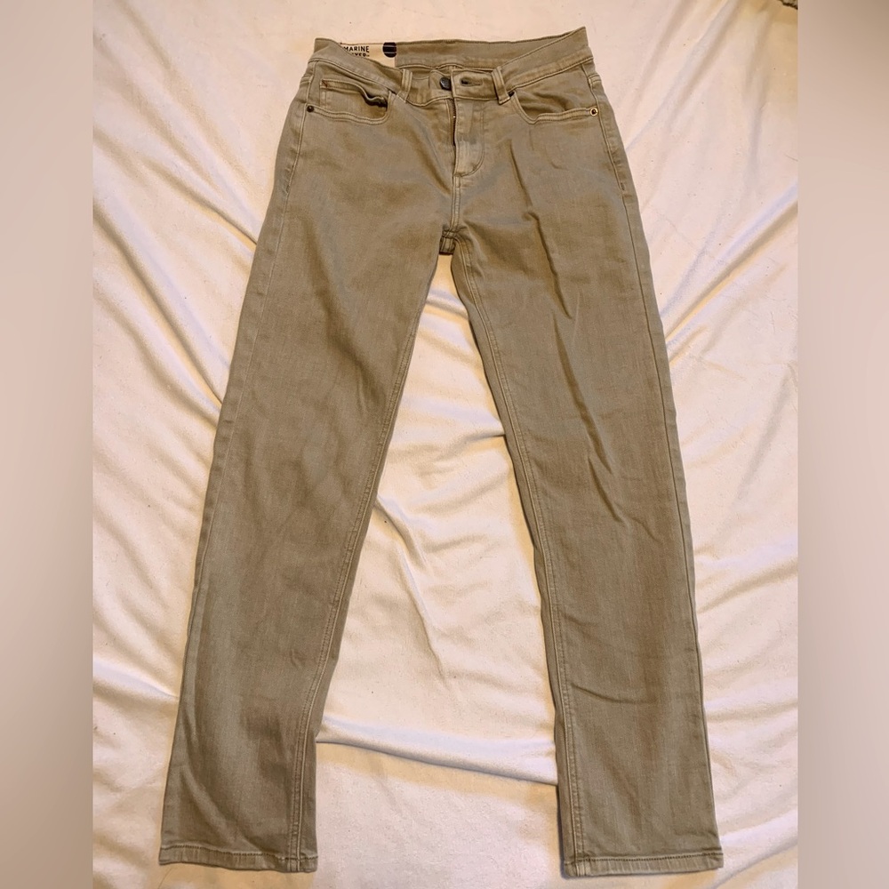 Marine Layer 30x30 Slim Straight khaki pants